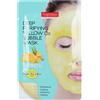 Purederm Skin Solutions Bubble Maschera Purificante Alla Curcuma Monouso 25 g Soluzione