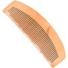 PARENCE.- Pettine in legno 12x5cm - Districante, Tutti i tipi di capelli, denti dritti - Legno