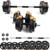Phoenix Fitness - Set di manubri Phoenix Fitness, 15 kg, colore nero