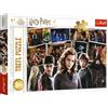 Trefl - Harry Potter e Gli Amici - Puzzle da 160 Pezzi - Puzzle con Bobaters del Film Harry Potter, Collage, Intrattenimento Creativo, Divertimento per Bambini dai 6 anni in su
