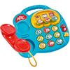 Simba ABC 104010016 - Telefono colorato, Giocattolo per Bambini, Display Girevole, Melodia, Telefono da Gioco, Telefono educativo, con Diversi Suoni, 20 cm, capacità motorie, Bambino a Partire dai 6