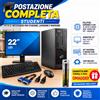 FUJITSU SIEMENS Postazione completa Studenti - PC i5-4570 8GB + Monitor 22" + Kit tastiera e mouse USB + Chiavetta wifi Omaggio