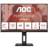 AOC E3 U27E3UF Monitor PC 68,6 cm (27") 3840 x 2160 Pixel 4K Ultra HD LED Nero