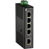 LevelOne IES-0500 switch di rete Non gestito Fast Ethernet (10/100) Nero