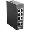 D-Link DIS-100E-8W switch di rete Non gestito L2 Fast Ethernet (10/100) Nero