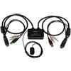 StarTech.com Switch KVM cavo HDMI USB 2 porte con audio e switch remoto - Alimen