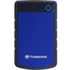 Transcend StoreJet 25H3 disco rigido esterno 4 TB Blu, Blu marino