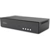StarTech.com Switch KVM Sicuro a 4 porte per doppio monitor, HDMI o DisplayPort,
