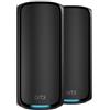 NETGEAR Orbi 970 Series Quad-Band WiFi 7, 2-Pack Quad-band (2.4 GHz / 5 GHz-1 /