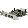 StarTech.com Scheda adattatore PCI Express FireWire 2b 1a 1394 a basso profilo -