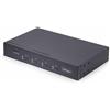 StarTech.com Switch KM a 4 porte con commutazione del mouse, switcher USB per ta