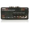 StarTech.com Kit Switch KVM USB con audio e cavi 4 porte, colore nero