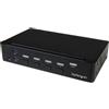 StarTech.com Switch Commutatore KVM a 4 Porte DisplayPort con Hub USB 3.0 - 4K