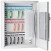 WEDO Cassaforte per chiavi WEDO con 21 serrature elettroniche e standard grigio chiar