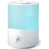 Cozary 2,5L Umidificatore Ambiente, Top Fill, 28H Diffusore di Oli Essenziali, Spegnimento Automatico, 23 dB Silenzioso, con Luce a 7 Colori, Ugello a 360°, per Camera da Letto, Cameretta, Piante