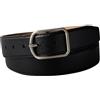 Calvin Klein Uomo Cintura Round Buckle 3,5 cm Cintura in Pelle