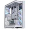 ASUS ROG Cronox ARGB White Case Midi Tower Vetro Temperato No-Power E-ATX/ATX/mAXT/Mini-ITX