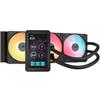 Corsair iCUE Link Titan II 360 RX LCD CPU Liquid Cooler Display 5 IPS Intel 1851/1700 AMD AM5/AM4