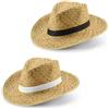 hi!dea™ Cappello personalizzabile in paglia naturale Jean Poli personalizzate o neutre