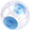 GENERIC 10/12 cm di plastica topi corsa jogging palla criceti gerbilli ratti sport all'aperto esercizio palle divertente piccolo animale gioco giocattolo durevole