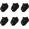 NIKE Unisex Kids Rn0017 No Show Socks 6 Pairs Eu 23 1/2-27 SOCKS