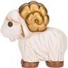 THUN - Ariete in ceramica Presepe Classico - 6,8 X 3,5 X 6,3 CM H - Ceramica
