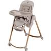 Maxi Cosi Minla Plus Seggiolone Pappa Evolutivo Multifunzionale con Funzione Sdraietta e Sgabello - dalla nascita ai 14 anni - Elegance Beige
