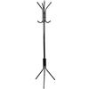 AKTIVE Max Home Appendiabiti da terra, 45x40x170 cm, Nero, Peso massimo supportato 8 kg, Con 8 ganci, Per cappelli, Cappotti, Accessori (18808)