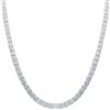 ORO&CO 925 Collana tennis in argento con zirconi bianchi 40 cm oro&co 925
