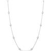 ORO&CO 925 Collana charm zirconi in argento 925 40+5 cm oro&co 925