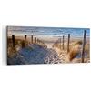 ARTTOR Quadri Moderni su Tela 120x50 cm Stampe da Parete Paesaggi Marino - 3612 | Mare Spiaggia Duna Quadro Decorativo Grande 1 pezzo Soggiorno Camera da Letto Arte da Parete Decorazione da Parete ARTTOR