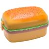 Tsffae Bento Box Cartoon Hamburger Lunch Box Simpatico Hamburger Bento Box Mini Lunch Box Set di stoviglie per contenitori per Alimenti per la Scuola dei Bambini