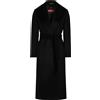 Max Mara Studio - Cappotto lungo a vestaglia in pura lana