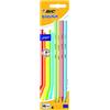 BIC Olówek Evolution 646 bez gumki Blister 4 sztuki, multicolore