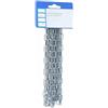 bricoleva.it Catena Genovese Pretagliata, Catena a Maglia Saldata in Acciaio Zincato per Sospensione, Fissaggi, Usi Domestici, Guinzaglio, Quadri, Carico di lavoro Max 8 kg.(Ø 2 mm. - 5 mt.)