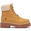 TIMBERLAND SCARPONCINO IMPERMEABILE CON PLATEAU WM WHEAT NUBUCK