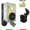 E-Corner Wallbox Monofase 7,4kW Tipo 2 con Gestione dei carichi Potenza Regolabile | Kit Universale Stazione di Ricarica Auto + Intelligent Power Management | Made in Italy | Bonus 80%