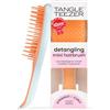 Tangle Teezer Ultimate - Spazzola districante per capelli, elimina i nodi e riduce la rottura, mini spazzola per capelli, per viaggi, mani piccole e tutti i tipi di capelli, blu ghiaccio e arancione