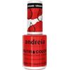 Andreia Professional NutriColor - Smalto per unghie Vegan Traspirante - Colore NC17 Rosso - 10.5ml