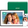 pexar by Lexar Cornice Digitale 2K, Touch Screen IPS Antiriflesso da 11 Pollici, Cornice Digitale Wi-Fi da 32 GB per Casa, Regali, Condivisione di Foto/Video Tramite l'APP Frameo