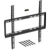 D-Line Supporto de Parete per TV da 32-70 Pollici, piatto a parete, VESA 200x200 mm - 400x400 mm, supporta un peso di fino a 60 kg