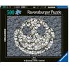 Ravensburger - Puzzle 500 Pezzi Nightmare Before Christmas | Puzzle Per Adulti 500 Pezzi | Puzzle Adulti Per Bambini Dai 14 Anni In Su Regalo Compleanno Per Bambini Dai 14 Anni In Su | Misure 49x36cm
