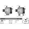 Denso Alternatore con puleggia multipla DAN3002 DENSO per AUDI SEAT SKODA VW