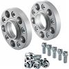 Eibach 2x Flangia distanziale della ruota argento S90-7-25-003 EIBACH per SEAT VW AUDI