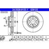 ATE 2x Disco freno ventilato 24.0328-0123.1 ATE per VOLVO S80 I XC70 I Cross Country