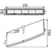 Hella Faro diurno Dx LED 2PT 010 043-041 HELLA