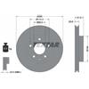 Textar 2x Disco freno ventilazione interna 92267503 TEXTAR per MAZDA 3 3 Tre volumi