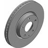 Zimmermann 2x Disco freno ventilazione interna 370.4404.20 ZIMMERMANN per MAZDA 6 Familiare