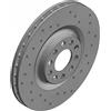 Zimmermann 2x Disco freno ventilazione interna 110.2222.52 ZIMMERMANN per ALFA ROMEO GIULIA