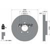 Textar 2x Disco freno ventilazione interna 92148100 TEXTAR per MAZDA MPV II